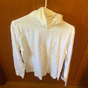 St John’s Bay white turtleneck brand new with tags